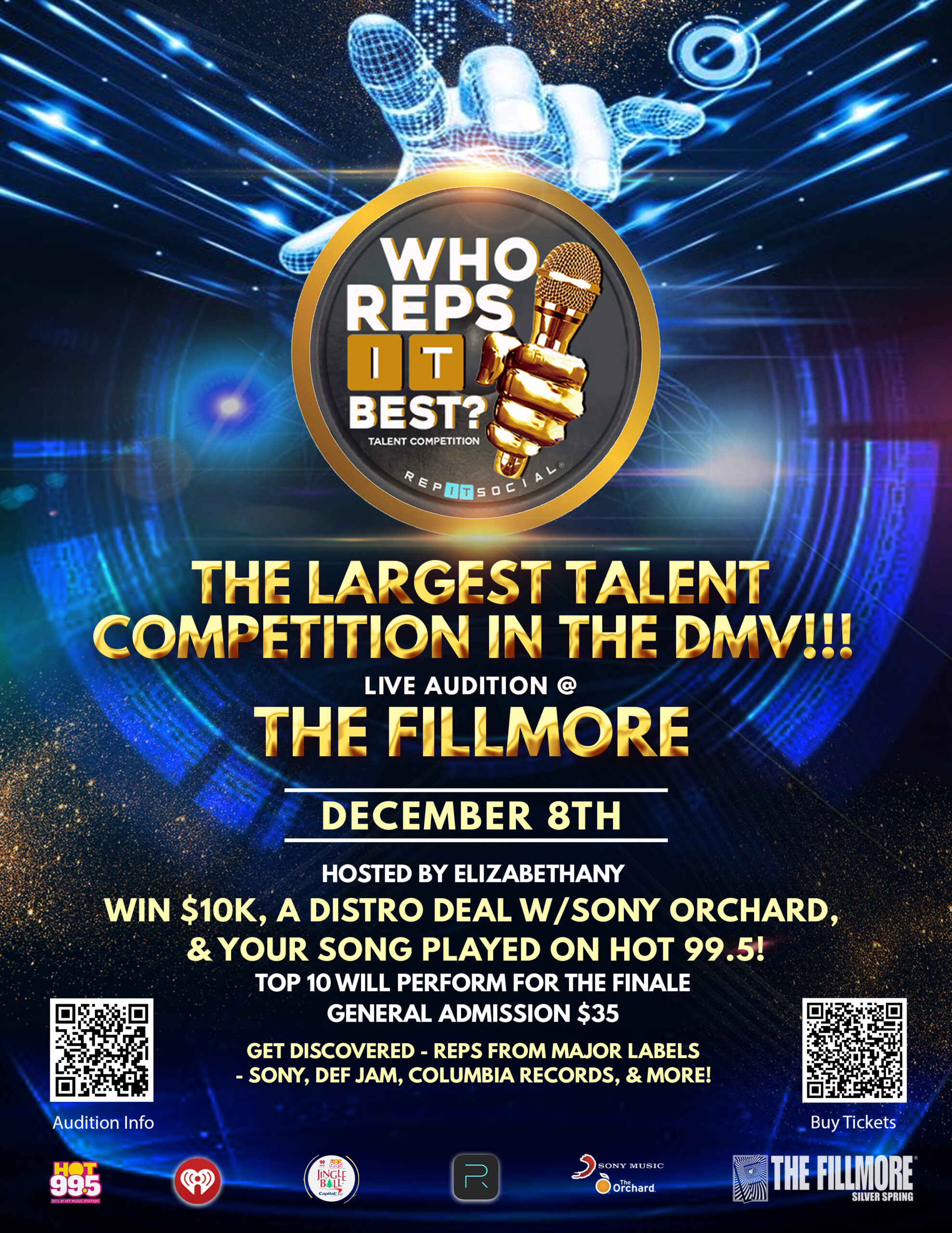 The largest talent competition in the DMV!